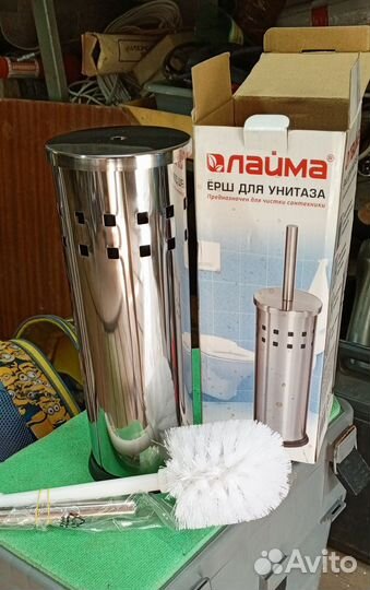 Ершик для унитаза новый