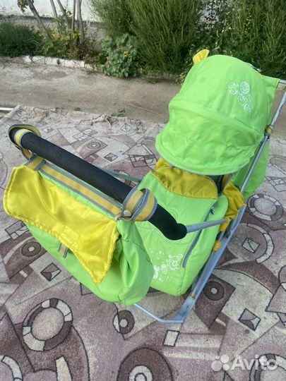 Детские санки коляска