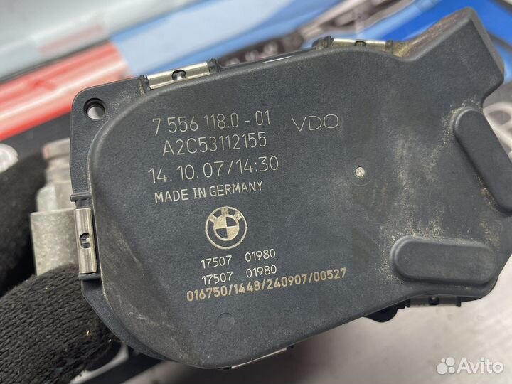 Дроссельная заслонка бмв н52 bmw n52