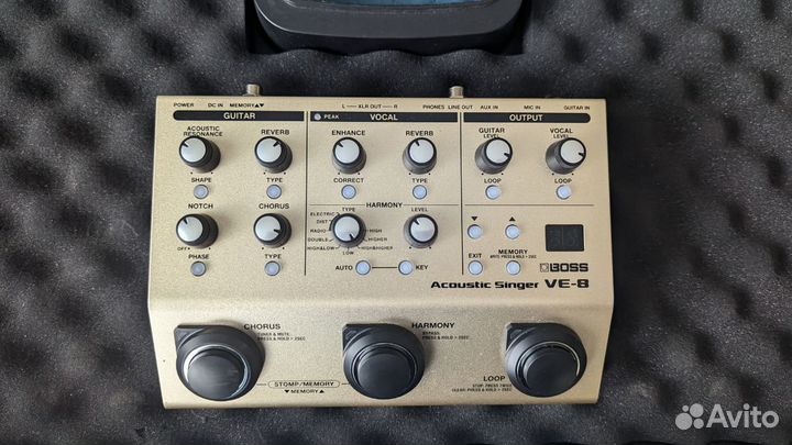 Гитарный (вокальный) процессор Boss VE-8