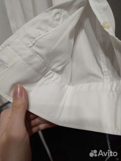 Мужская рубашка белая