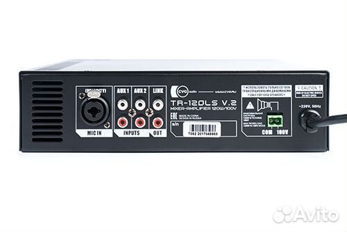 Миниатюрный микшер-усилитель cvgaudio TR-120LS