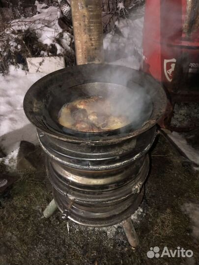 Печь под казан