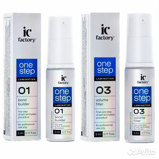 Составы для ламинирования ресниц IC factory