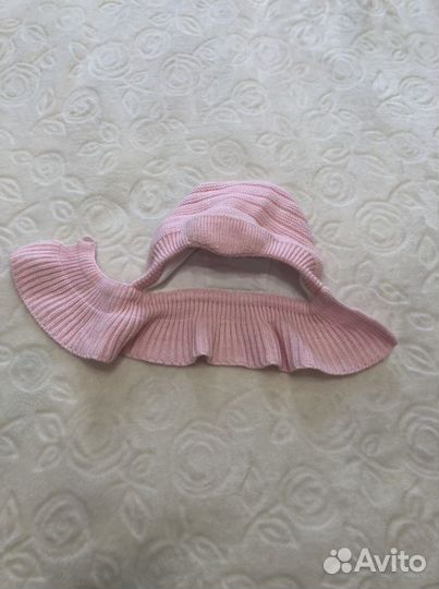 Шапка-шлем для девочки