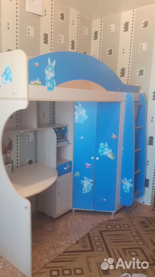Детская кровать -чердак все в одном