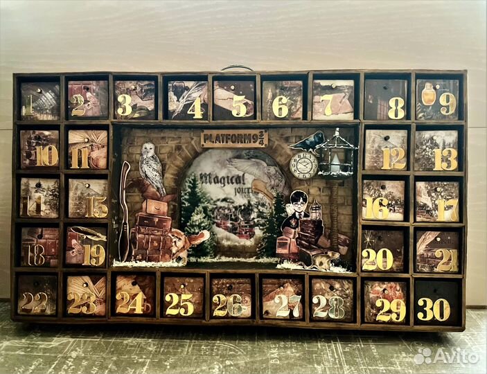 Адвент-календарь Гарри Поттер Платформа 9 3/4