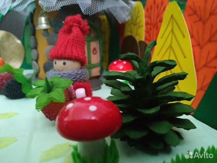 Поделка из природных материалов в школу или д. сад