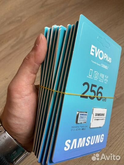 Карта памяти Samsung EVO Plus 256 Gb с доставкой