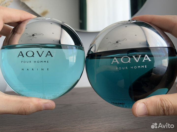 Отливанты Bvlgari Aqva + Aqva Marine оригинал