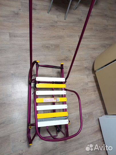 Детские санки с колесами