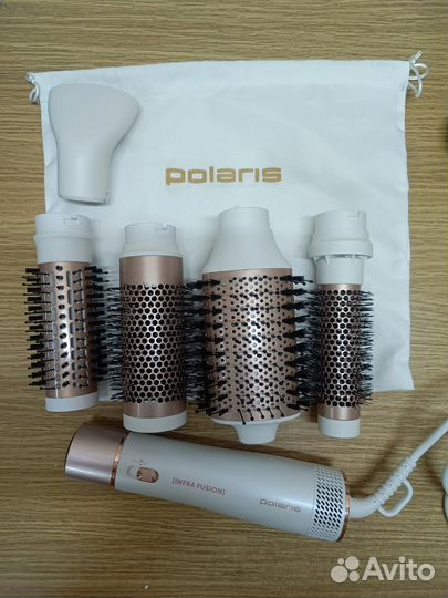 Фен расческа Polaris