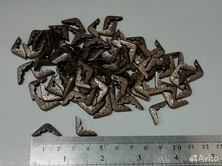 Медные уголки для блокнотов