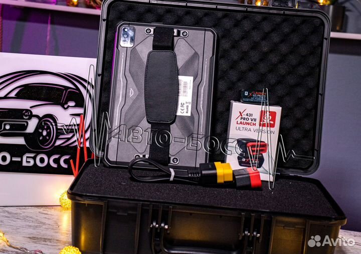 Лаунч Launch X431 PRO 7 PAD + autodata