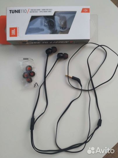 Внутриканальные наушники JBL T110