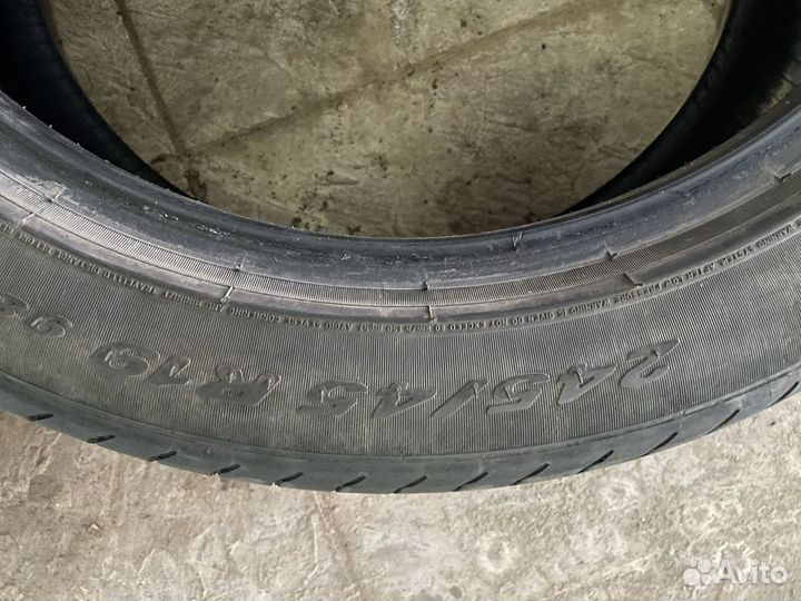 Pirelli Ice Zero 245/45 R19 и 275/40 R19