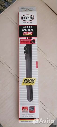 Щетки стеклоочистителя heyner rear flat 25 см