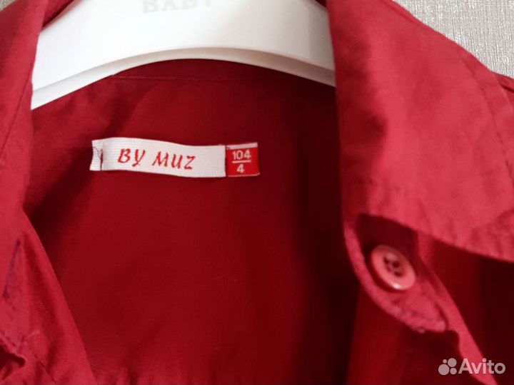 Рубашка для мальчика 104