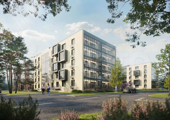 1-к. квартира, 44,3 м², 3/5 эт.