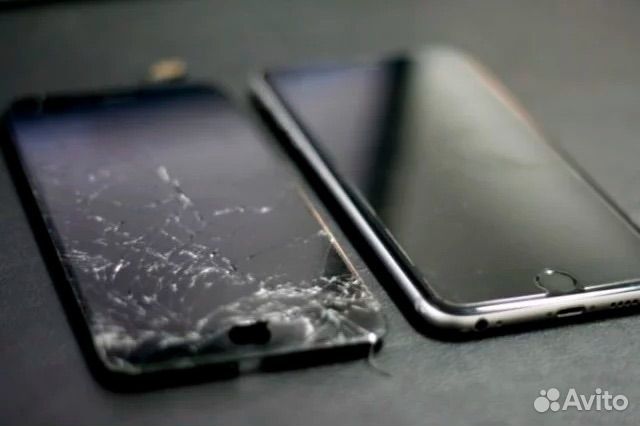 Стекло основное iPhone 6/6s/6s plus с установкой