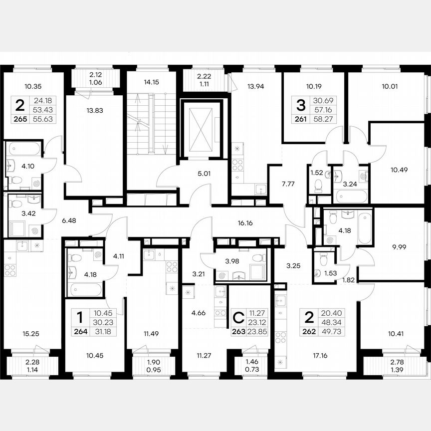 1-к. квартира, 31,2 м², 4/9 эт.