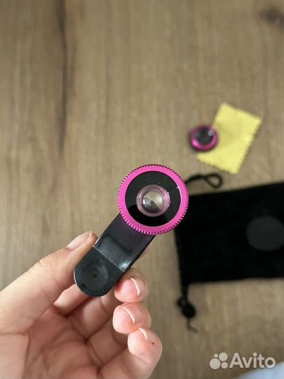 Объектив fisheye для телефона