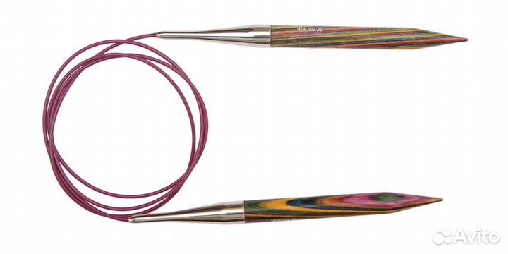 Спицы деревянные круговые Symfonie KnitPro, 100 с