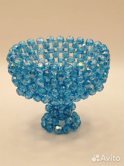 Конфетница на ножке ручная работа