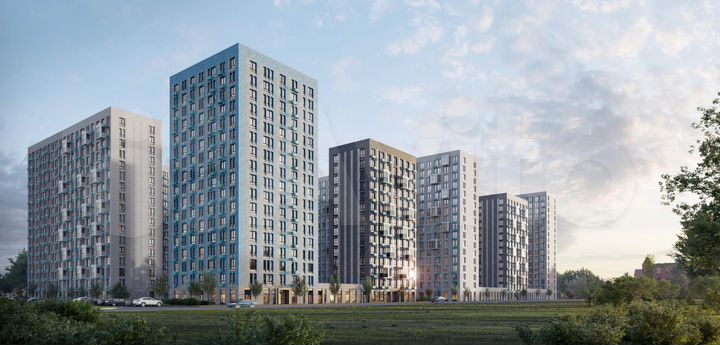 2-к. квартира, 53,4 м², 14/17 эт.