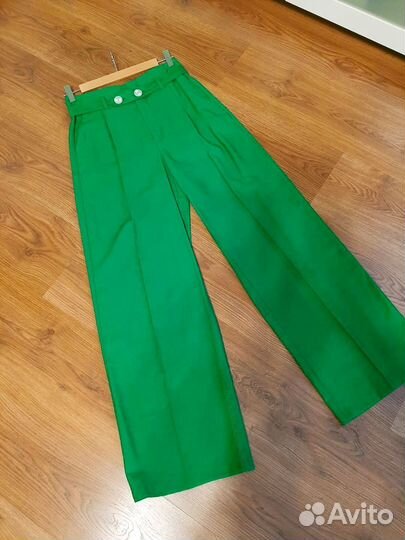 Брюки палаццо женские zara