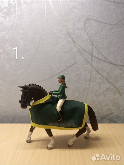 Набор schleich всадница на лошади, верховая езда