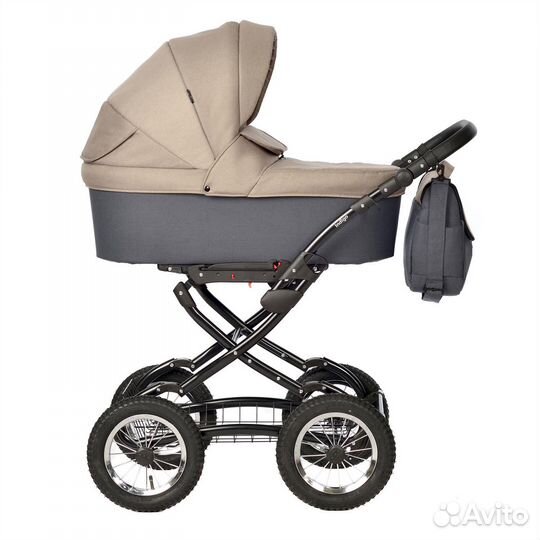 Коляска-люлька Indigo blues Classic