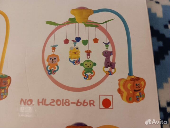 Мобиль на кроватку с проектором