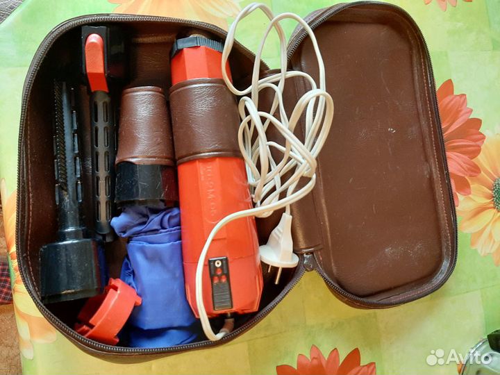 Фен для волос с шапочкой