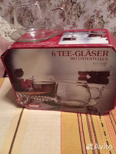 Чайный сервиз новый в коробке
