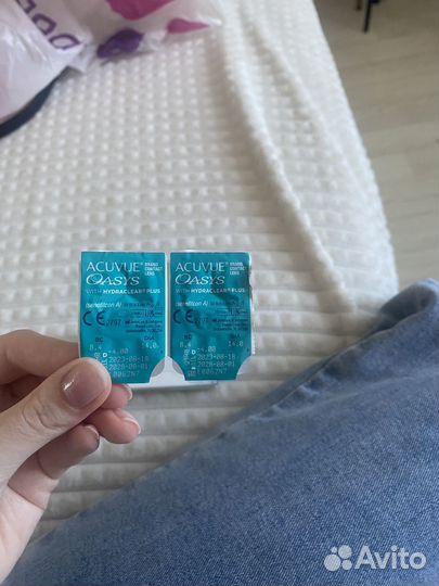 Линзы acuvue oasys