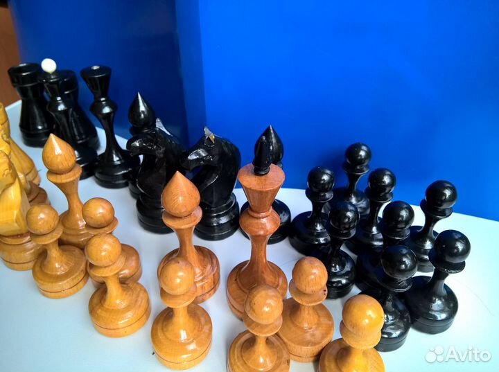 Шахматы деревянные, большие,полный набор