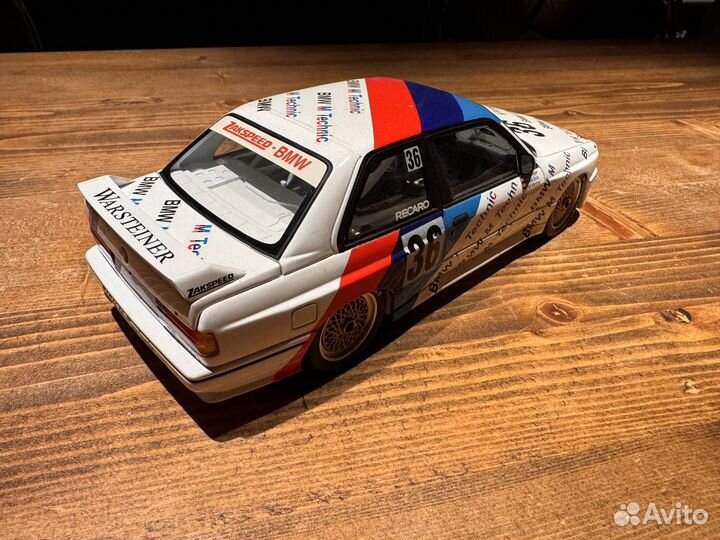 Модель BMW E30 m3 #30 minichamps