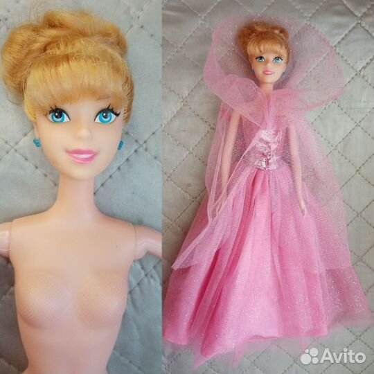 Кукла типа барби Золушка