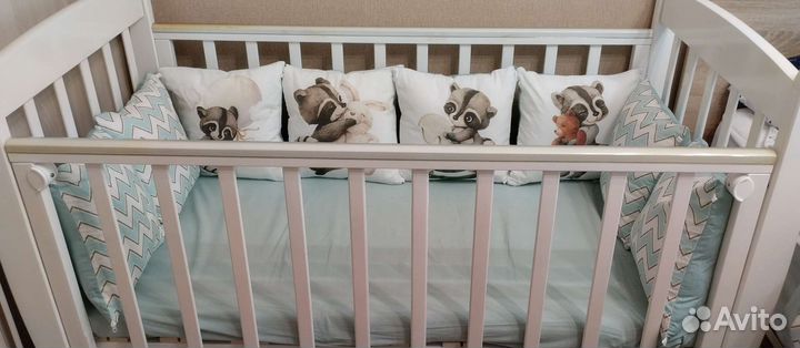 Бортики в кроватку