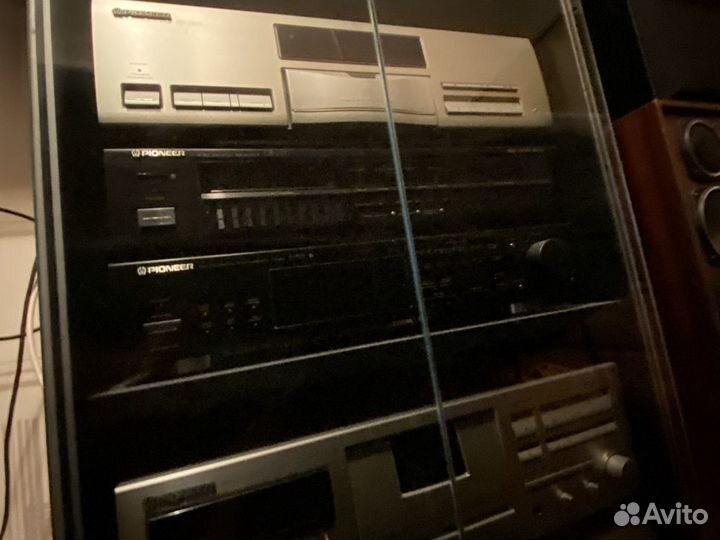 Музыкальный Центр Pioneer с колонками jamo и radio
