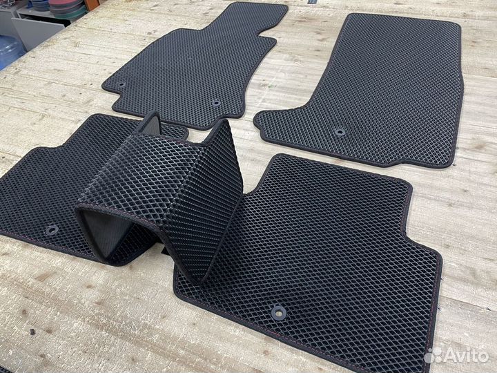 Автоковрики EVA для Kia Stinger 2017-2022