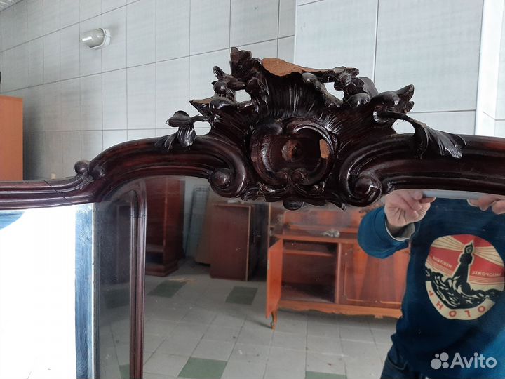 Зеркало тройное старинное