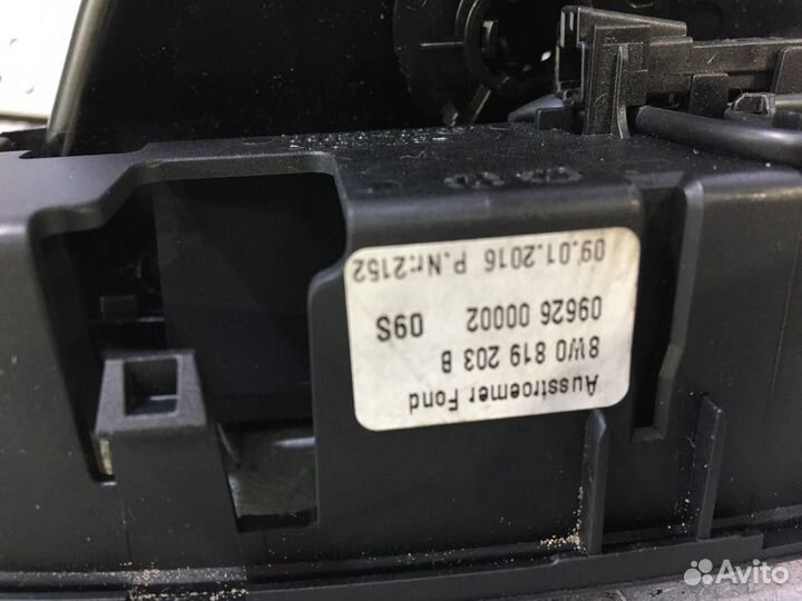 Б/У Дефлектор воздушный задний#001