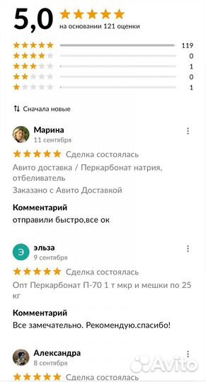 Перкарбонат натрия П-70 / Кислородный отбеливатель