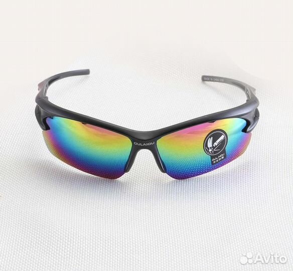 Очки велосипедные новые жёлтые, бесцветные, тёмные