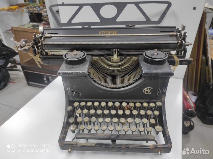 Пищущие печатные машинки 30 годы