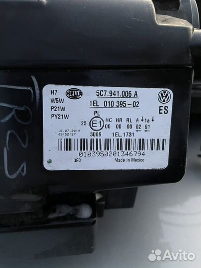 Фара правая volkswagen jetta 6