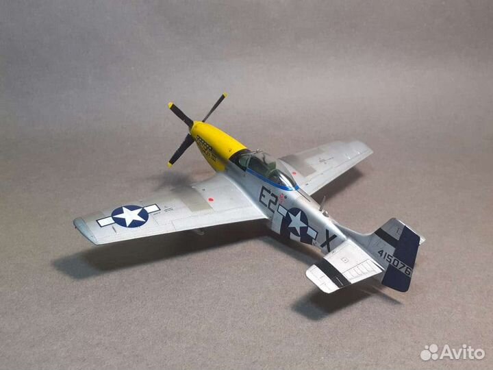 Модель P-51D mustang