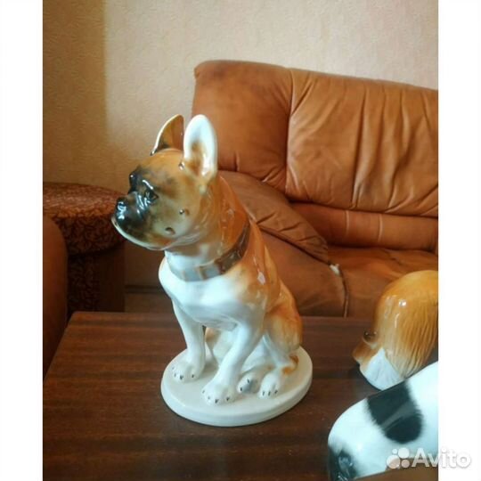 Фарфоровые статуэтки лфз Коллекция Собаки